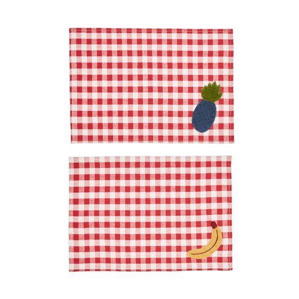 Pogrinjek v kompletu 2 kos 35x50 cm Naunet - Kave Home