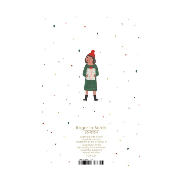 Voščilnice v kompletu 8 ks z božičnim motivom Chicago School  – Roger la Borde-image-2