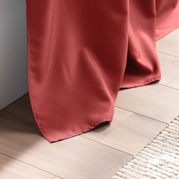 Rdeča zavesa 140x180 cm Essentiel – douceur d'intérieur-image-3