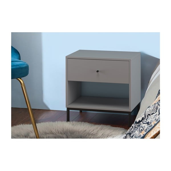 Siva nočna omarica Celine – Støraa-image-1