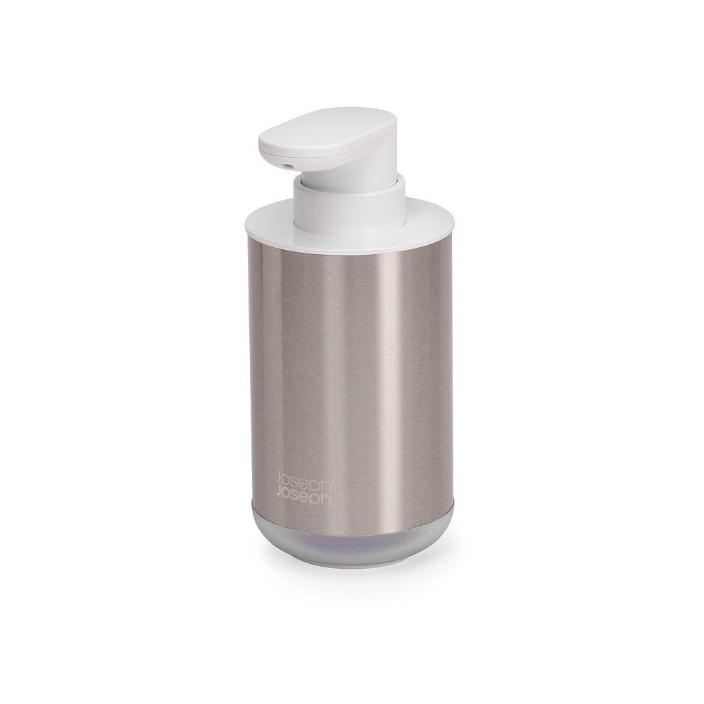 Dozirnik za milo iz nerjavečega jekla v srebrni barvi 300 ml Duo Steel