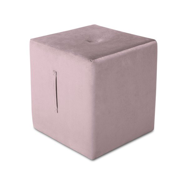 Rožnat puf Mazzini Sofas Margaret, 40 x 45 cm