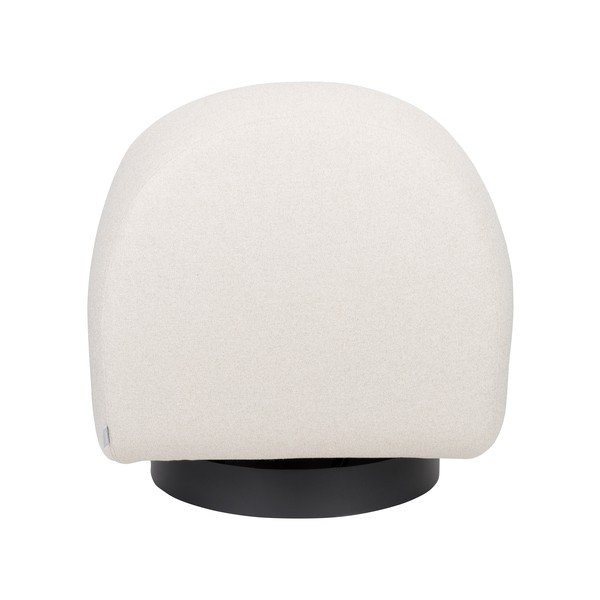 Kremno bel vrtljiv fotelj Eden – Zuiver-image-4