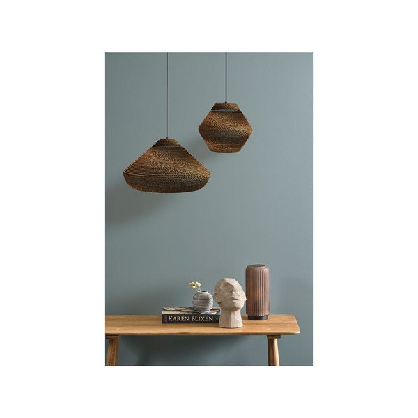 Rjava viseča svetilka Villa Collection Alk, ø 48 cm-image-3