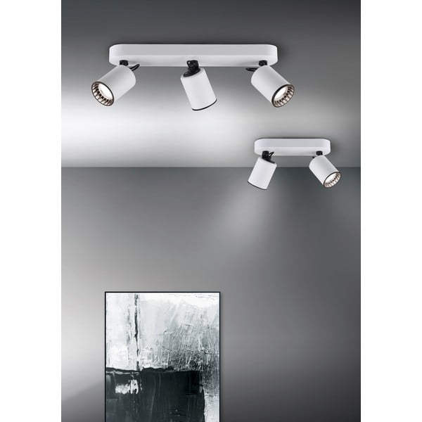 Belo točkovno svetilo ø 6 cm Pago – Trio-image-1