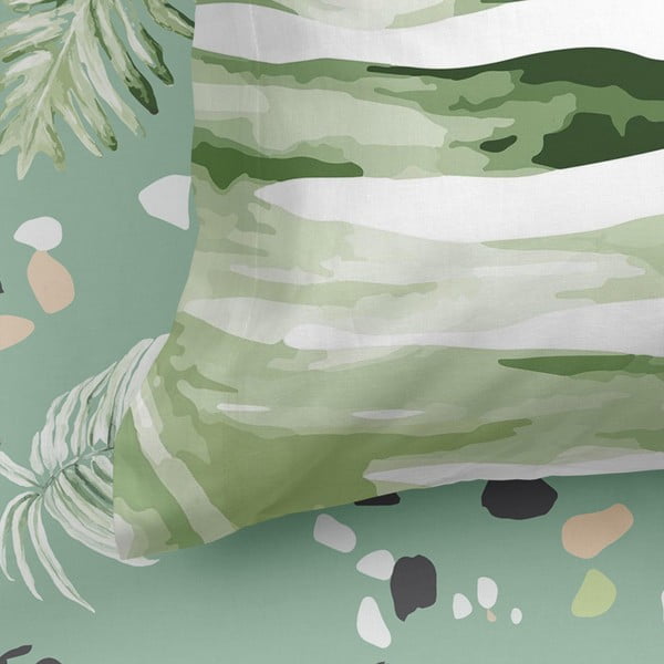 Bombažna rjuha Happy Friday Basic Delicate, 180 x 200 cm-image-2