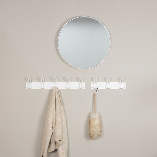 Bel kovinski stenski obešalnik 70 cm Miles – Spinder Design-image-1