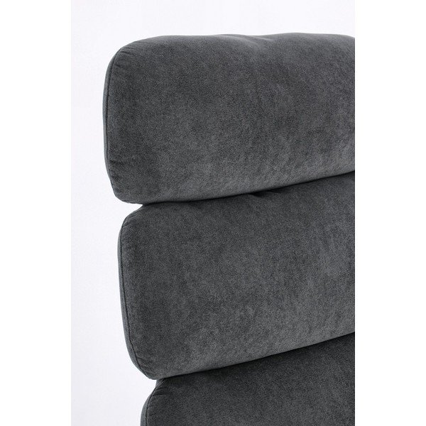 Črn vrtljiv fotelj Violante – Bizzotto-image-1