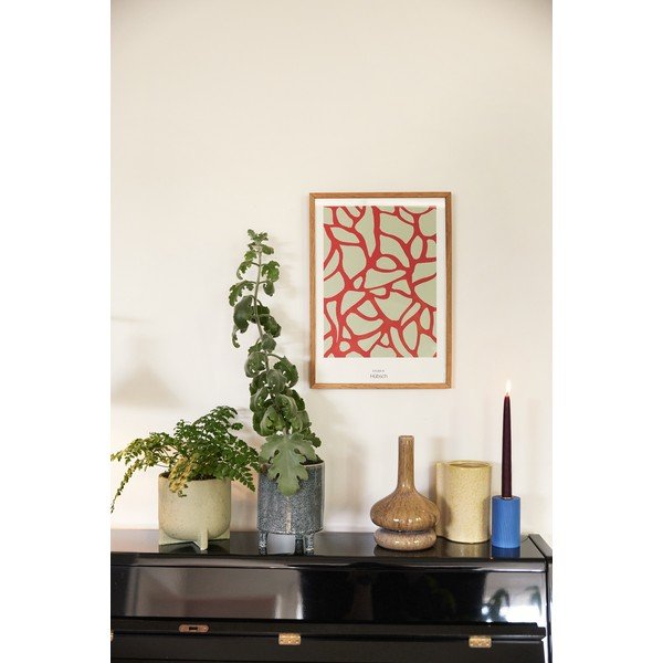 Keramični ročno izdelani podstavki za cvetlične lonce v kompletu 2 ks ø 19 cm Split – Hübsch-image-3