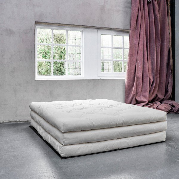 Trojna vzmetnica Karup Design Stack Natural, 140 x 200 cm-image-1