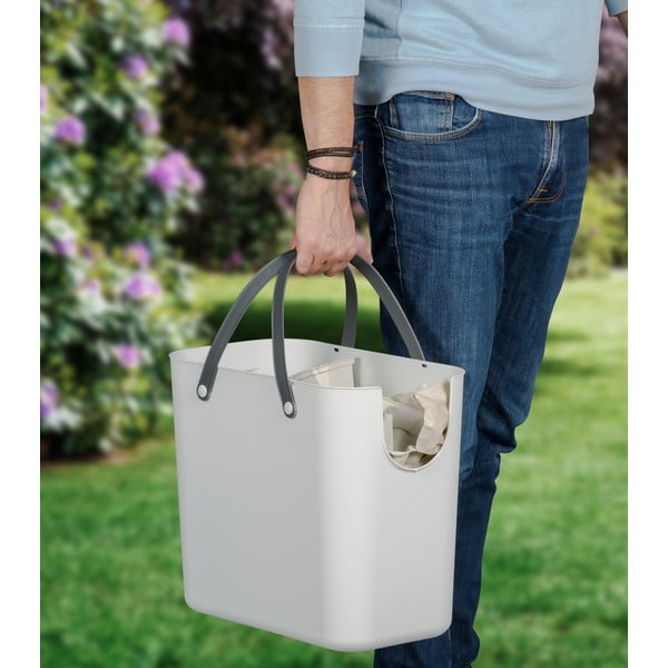 Koš za smeti iz reciklirane plastike 25 L Albula - Rotho-image-1