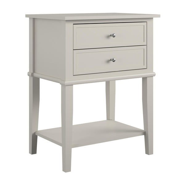 Svetlo siva nočna omarica Franklin – Støraa