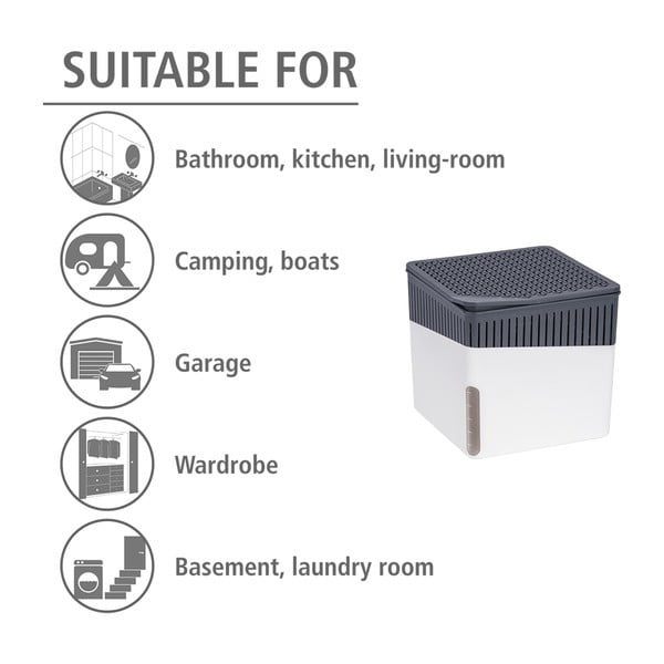 Nadomestni vložek za odstranjevalec vlage  Cube  1 kg – Wenko-image-3