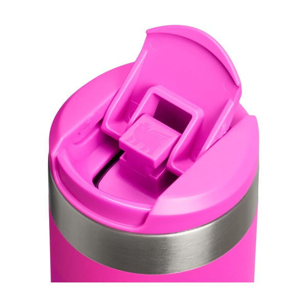 Rožnat termo lonček iz nerjavečega jekla 470 ml AeroLight™ Transit Mug Violet Blossom – Stanley-image-2