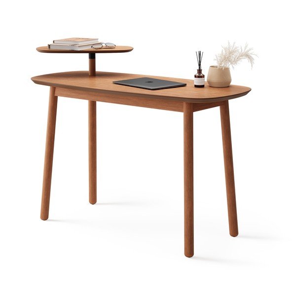 Pisalna miza iz bukovega lesa 56x127 cm Swivo - Umbra-image-4