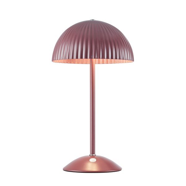 Rdeča kovinska namizna svetilka s kovinskim senčilom (višina 33,5 cm) Zin – Markslöjd