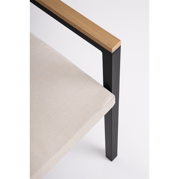 Antracitno siv kovinski vrtni stol Henna – Bizzotto-image-4