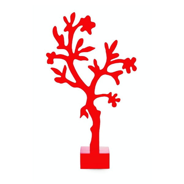 Dekoracija rdeče drevo