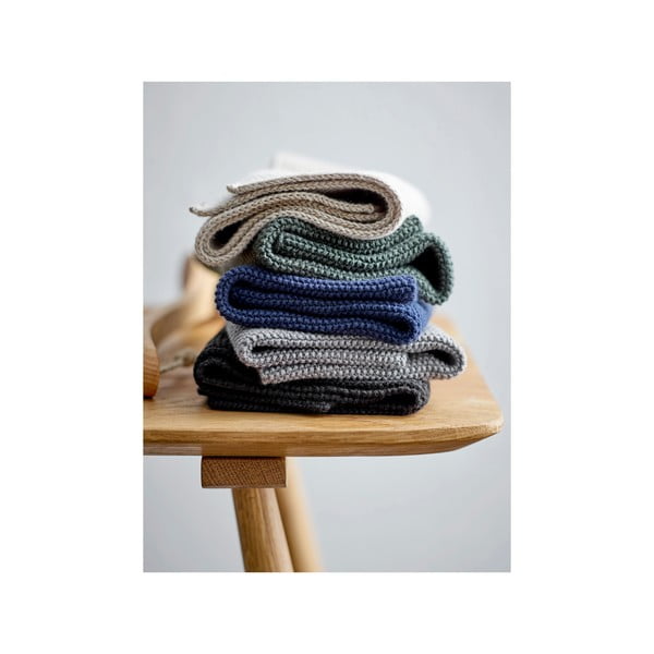 Komplet 3 temno modrih bombažnih kuhinjskih krp Södahl, 30 x 30 cm-image-2