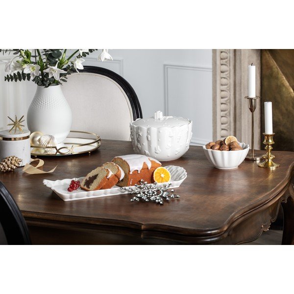 Bel porcelanast pladenj Toy´s Delight Villeroy&Boch, dolžina 40 cm-image-1