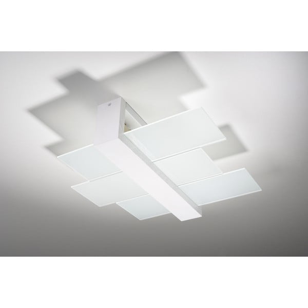 Bela stropna svetilka Sollux Leda-image-1