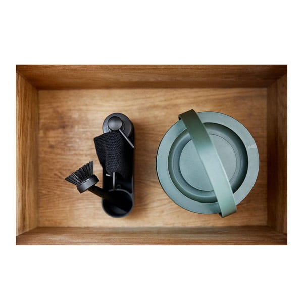 Črna posoda za kuhinjske odpadke Zone Bio, 3 l-image-3