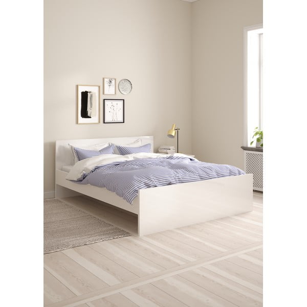 Bela zakonska postelja 160x200 cm Naia – Tvilum-image-1