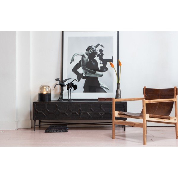 Črna namizna svetilka BePureHome Dome, ø 22 cm-image-1