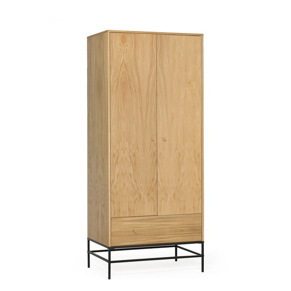 Omara v hrastovem dekorju 80x190 cm Flora - Woodman-image-2