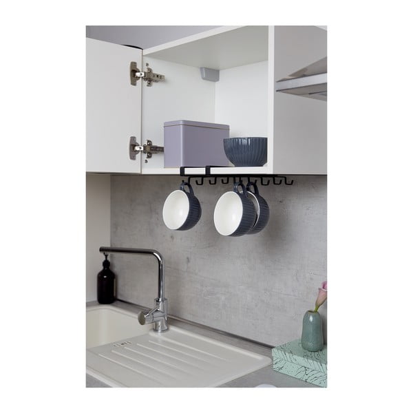 Črno dvovrstno držalo za 8 skodelic Wenko-image-2