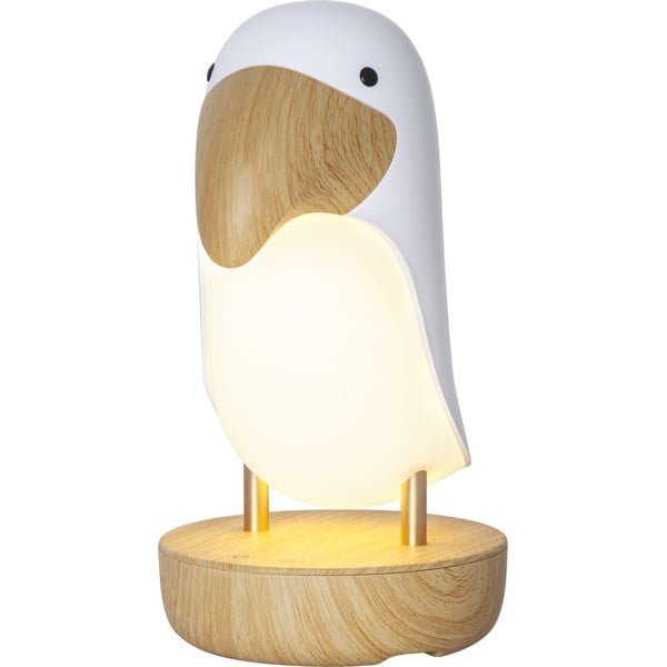 Belo-rjava otroška nočna lučka LED LED Toucan - Star Trading-image-4