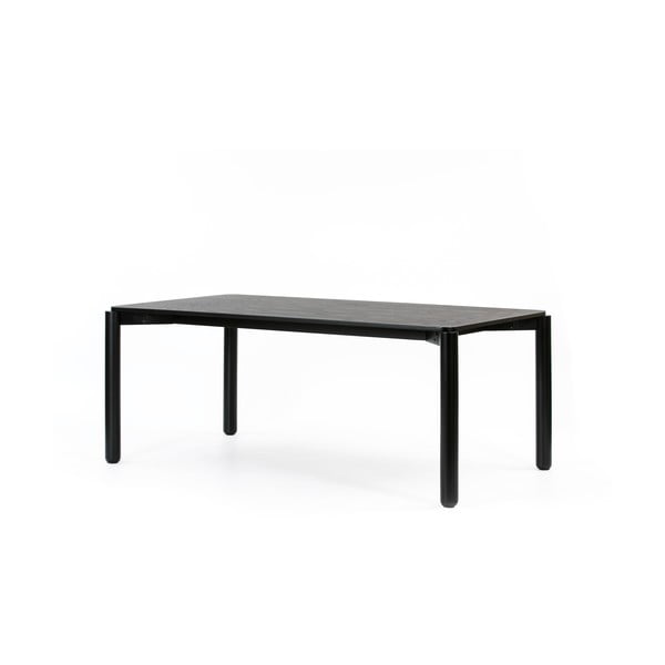 Črna jedilna miza Teulat Atlas, 180 x 100 cm-image-4