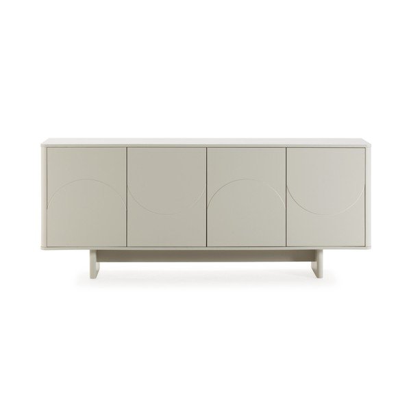 Kremno bela komoda 180x75x40 cm Solei – MOME