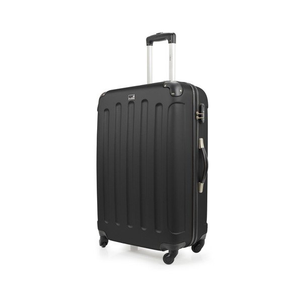 Črn kovček na kolesih Bluestar , 46 l-image-2