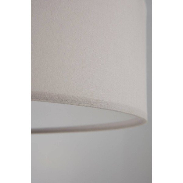 Bež tekstilna stropna svetilka ø 40 cm Allan – Jotex-image-3