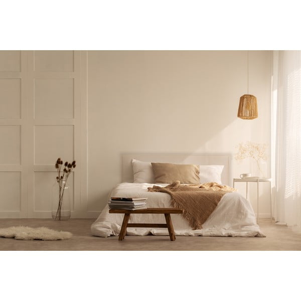 Bež oblazinjeno vzglavje 160x100 cm Edmond – Really Nice Things-image-2