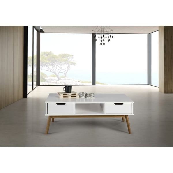 Bela kavna mizica iz masivnega bora Marckeric Baku-image-4