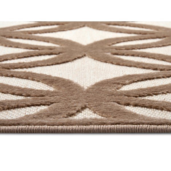 Rjava preproga 200x285 cm Iconic Circle – Hanse Home-image-2