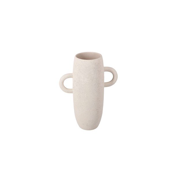 Bela keramična vaza (višina 30 cm) Bullet – S|P Collection-image-3