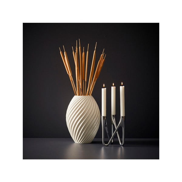 Svečenik Morsø Roots v srebrni barvi-image-2