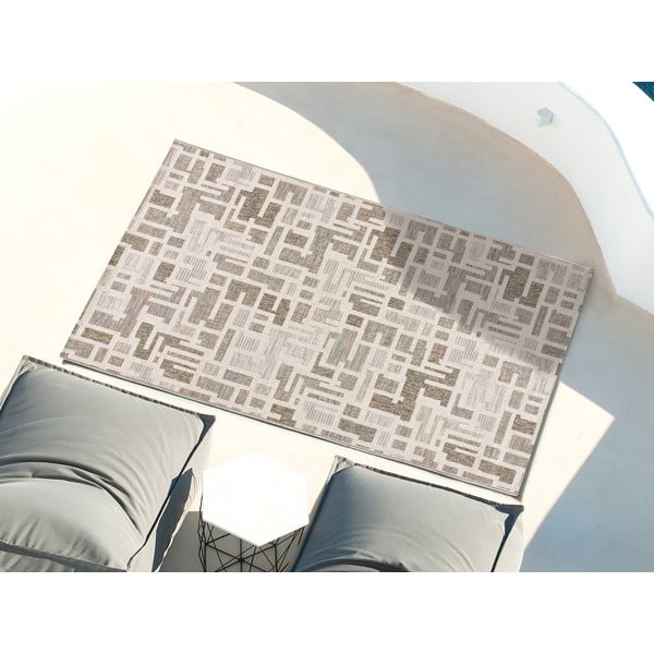 Bež zunanja preproga 77x150 cm Emma – Universal-image-1