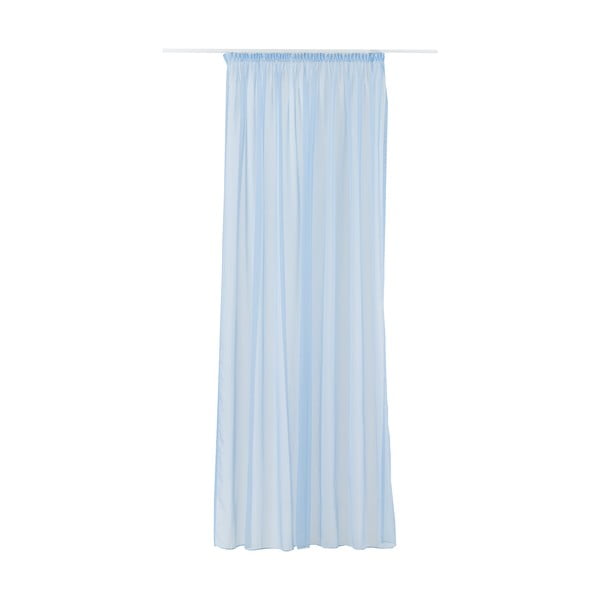 Modra prosojna zavesa 140x245 cm Voile – Mendola Fabrics