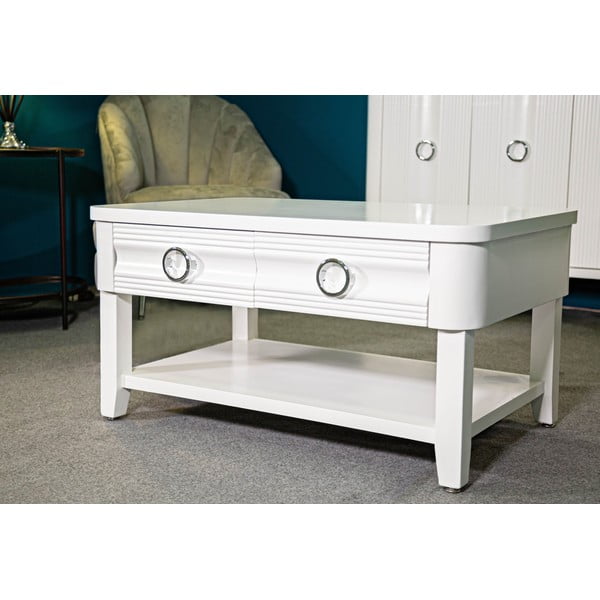 Bela mizica iz masivne jelke 60x90 cm Shine – Mauro Ferretti-image-1