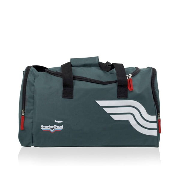 Siva potovalna športna torba American Travel Boston Sports Bag