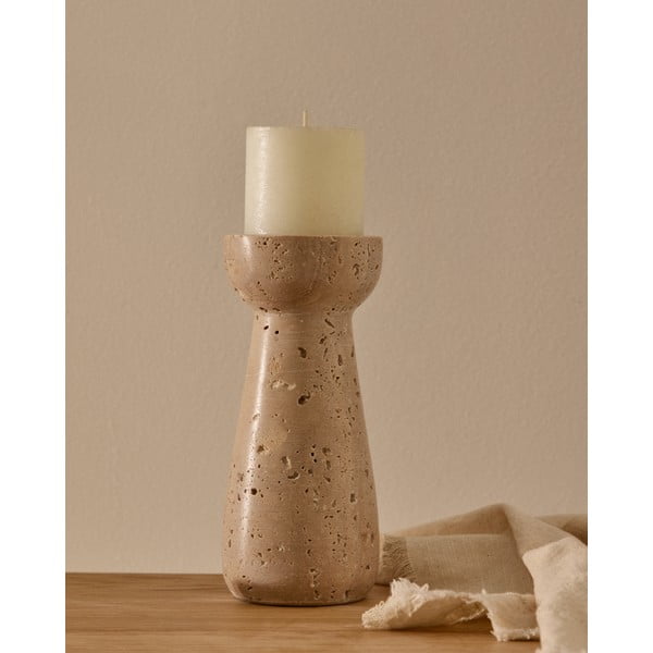 Kamnit svečnik za čajno svečko Magan – Kave Home-image-2