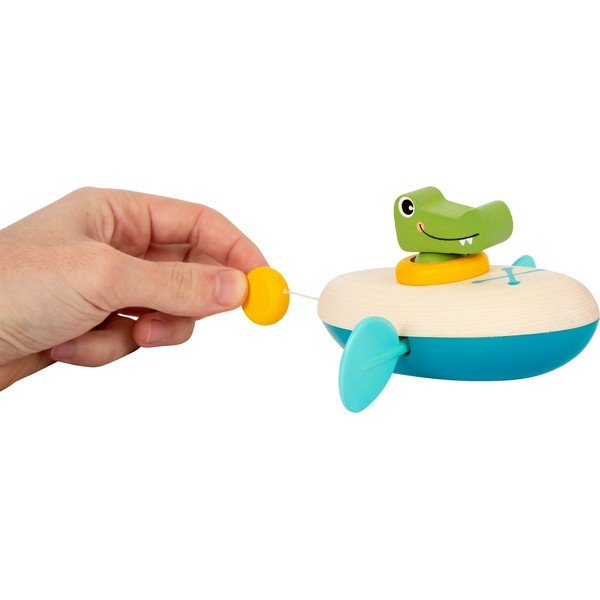 Otroška lesena igrača za vodo Legler Crocodile-image-4