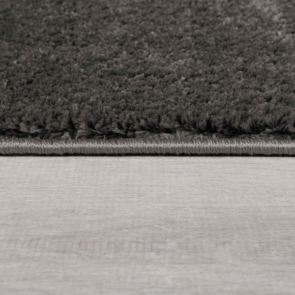 Temno siv tekač iz recikliranih vlaken 60x230 cm Sheen – Flair Rugs-image-4