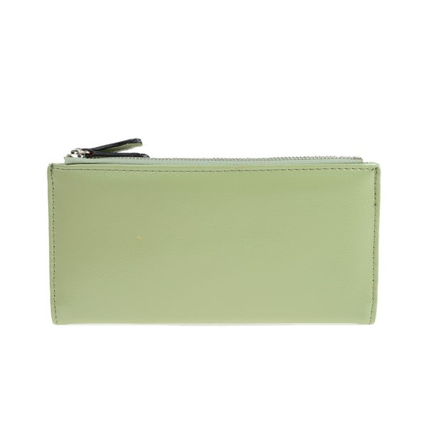 Svetlo zelena denarnica Carla Ferreri