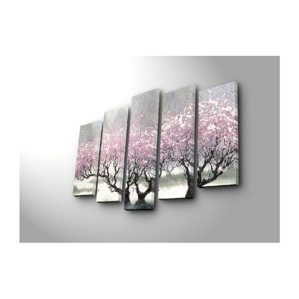 5-delno slika na platnu Cherry Blossom-image-3