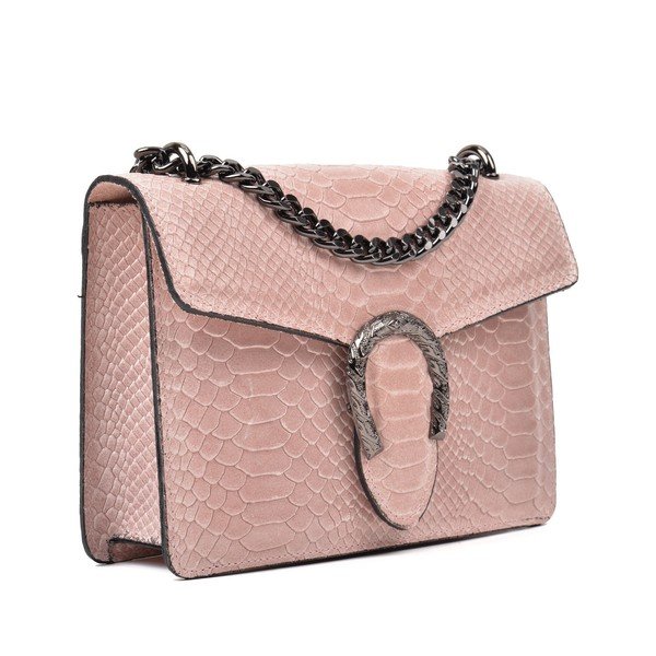 Roza usnjena pisemska torbica Renata Corsi Fiona-image-2